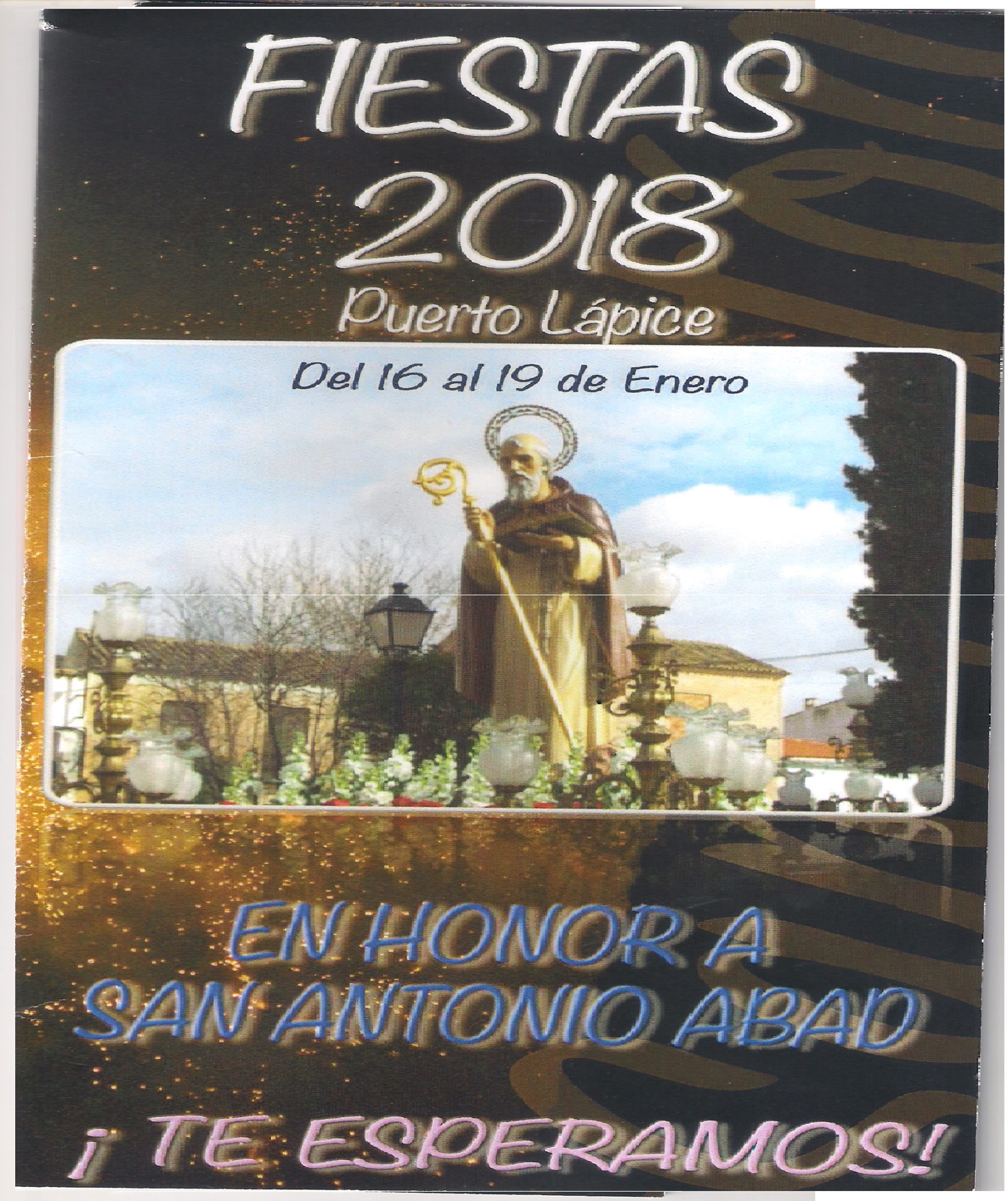 Fiestas patronales en honor de San Anton 2018 Puerto Lápice